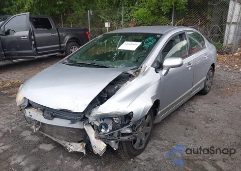 2008 Honda Civic Lx z USA, uszkodzony, nr VIN 2HGFA16598H327490